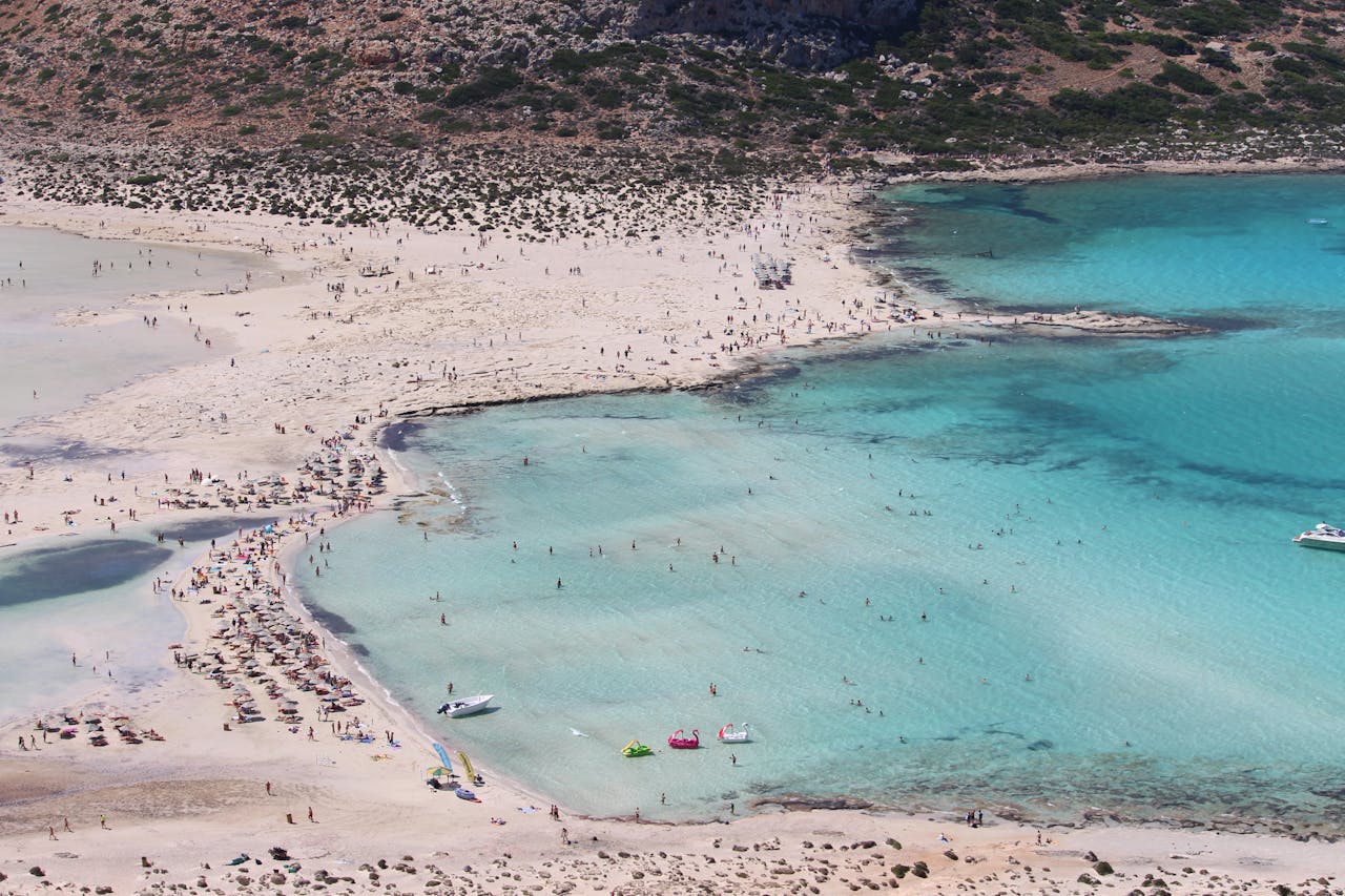Hoe groot is Kreta vergeleken met Nederland?